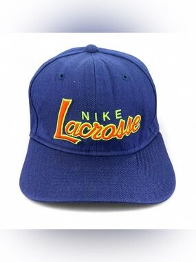 Vintage Nike LaCrosse Hat SnapBack One Size